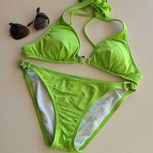 Rampage green bikini size small